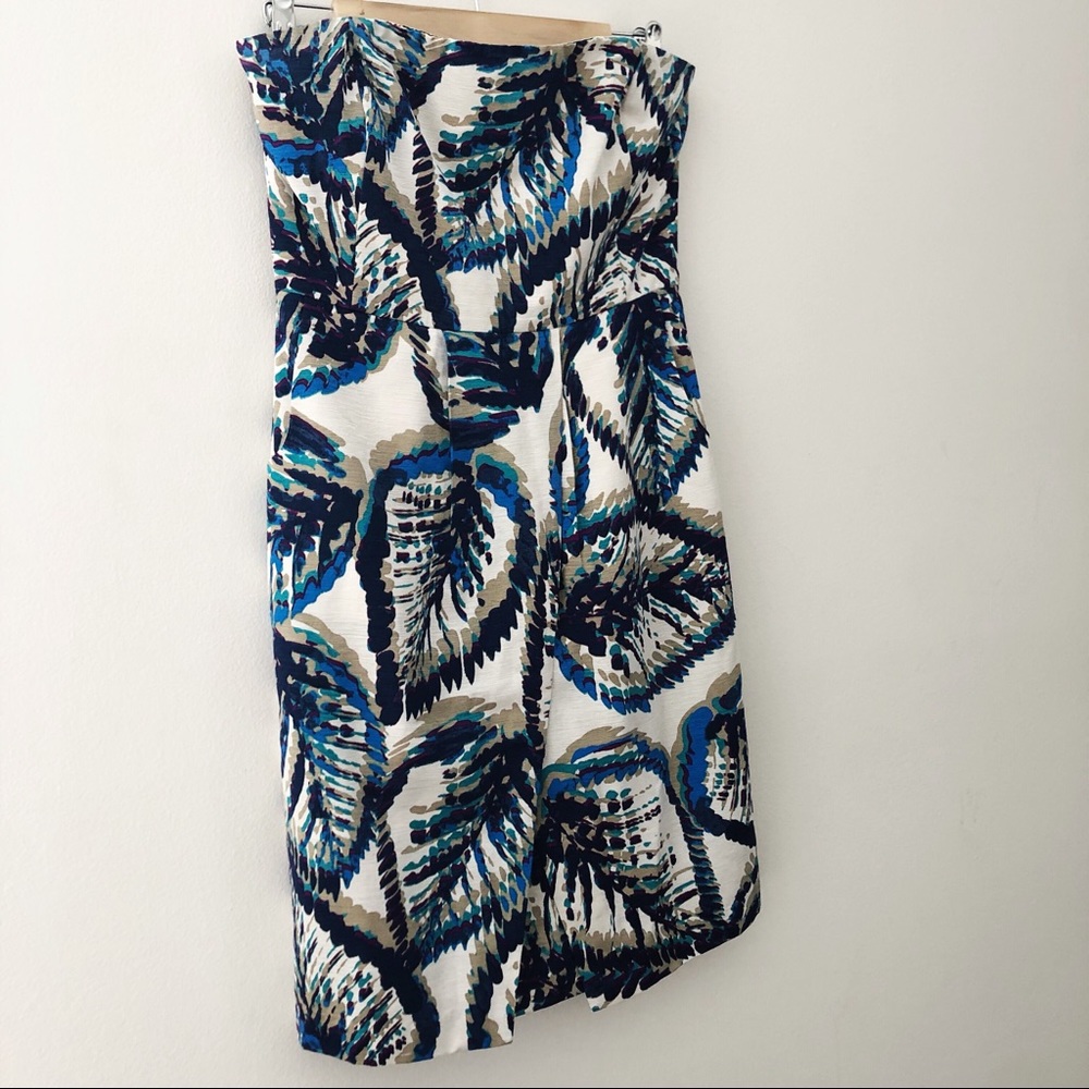 Banana Republic Tropical Silk Dress. Size 6. EUC